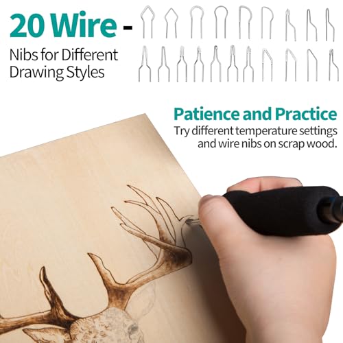 939 II Wood Burning Kit Station Pyrography Pen 250~750℃