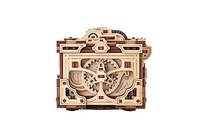 Enigma Chest Puzzle Box 3D Wooden Puzzles for Adults to Build