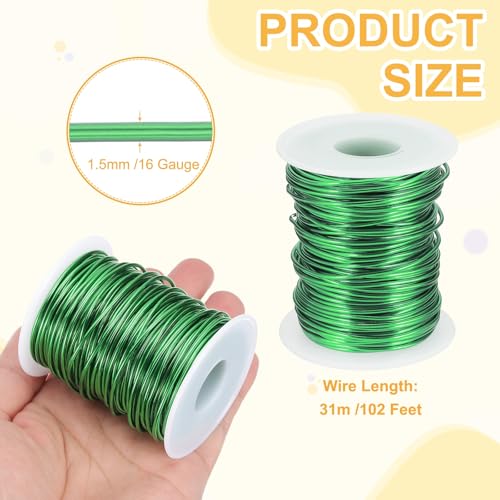 16 Gauge 1.5mm Anodized Aluminum Wire for Jewelry Craft Making