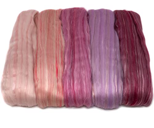 Merino Silk Luxe Tonal Designer Blend. Superfine Merino