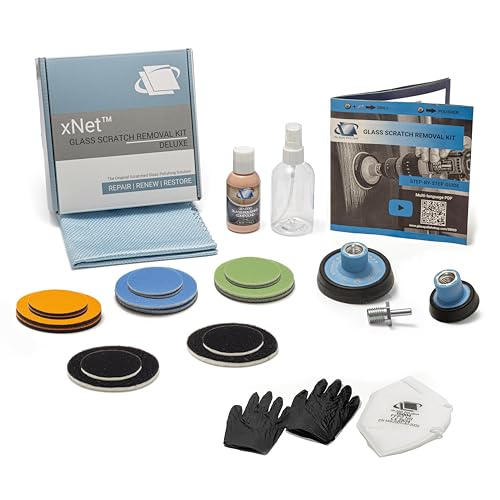 DIY Glass Scratch Removal Deluxe Kit 2" & 3"