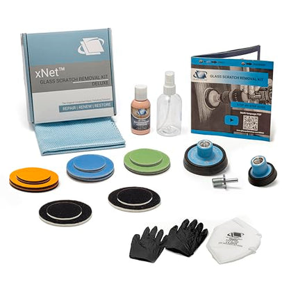 DIY Glass Scratch Removal Deluxe Kit 2" & 3"