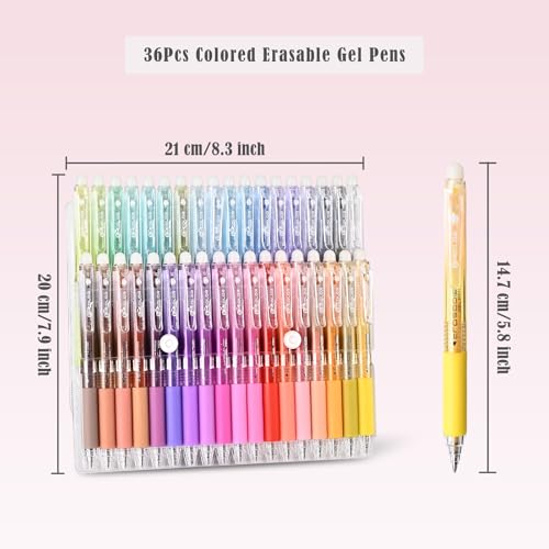 Colored Erasable Pens (36 Count)