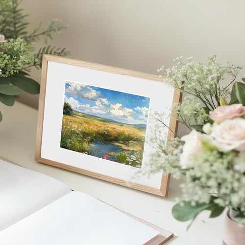 15 Pack 8x10 Picture Mats for 5x7 Photos (15 Count)