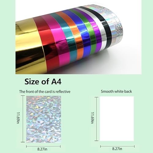 Metallic Cardstock Paper (15 Pack)