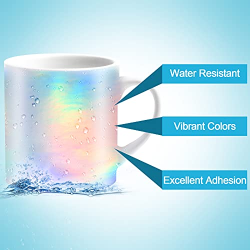 24 Sheets Holographic Sticker Paper (24 Count)