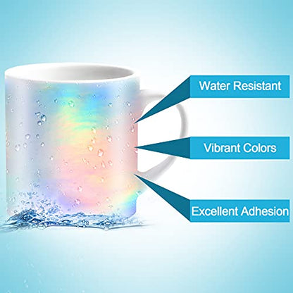 24 Sheets Holographic Sticker Paper (24 Count)