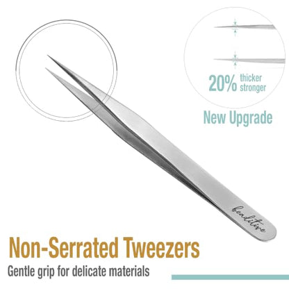 High Precision Tweezers 3 Pack (3 Count)