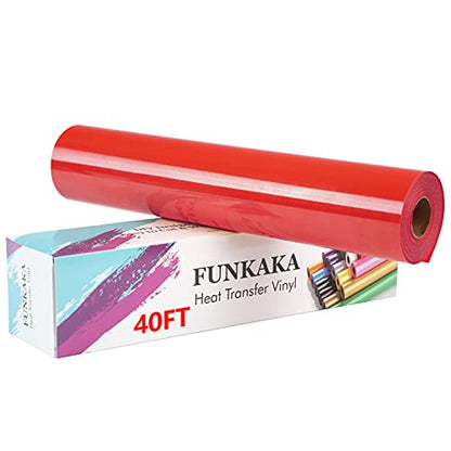 Red Heat Transfer Vinyl Rolls