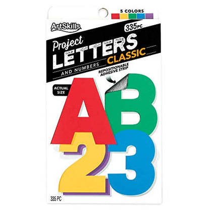 Poster Letters 2.5” Paper Letters for Poster Board Projects