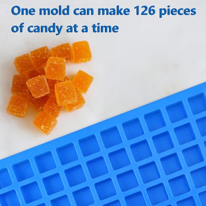 2 Pack Square Silicone Candy Molds (2 Count)
