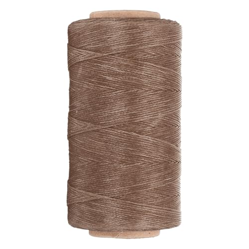284 Yard Flat Waxed Thread 150D 1mm Leather Sewing Cord for Repairing Shoes Bags Wallets Jewelry Making DIY Leather Craft