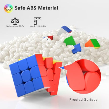 Full Size 3x3x3 Speed Cube Set (15 Count)