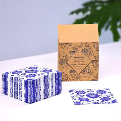 Chinoiserie Peony Paper Napkins 3 (20 Count)