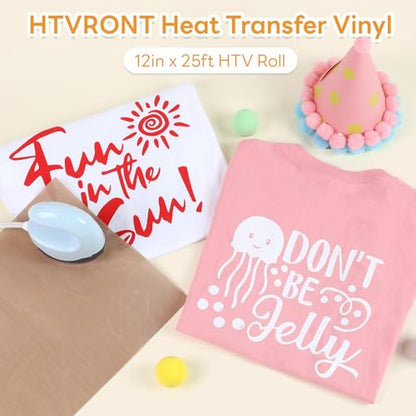 Red HTV Roll Heat Transfer Vinyl