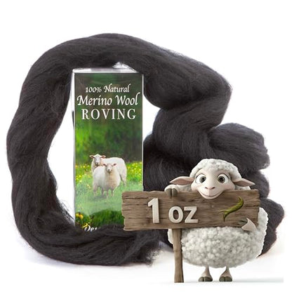 Merino Wool Roving (4.5 Foot)
