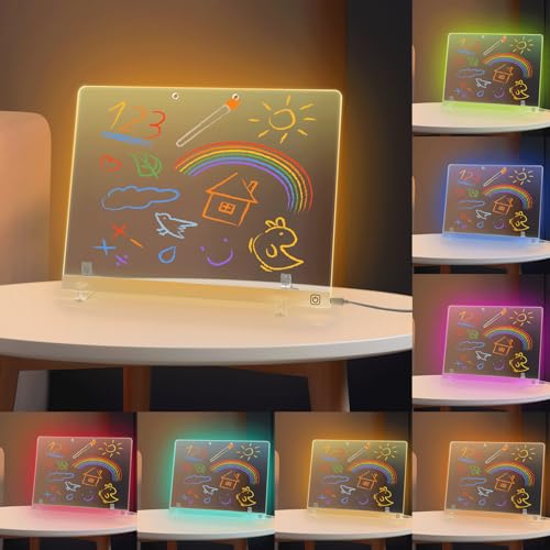 LED Doodle Glow Note Board 13.7"X10"