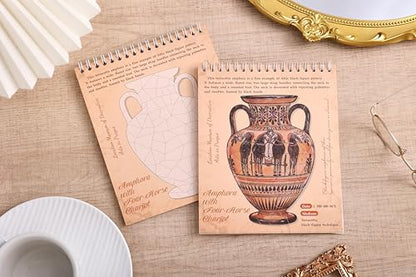 10 World Cultural Antiquities Puzzle Sticker Book