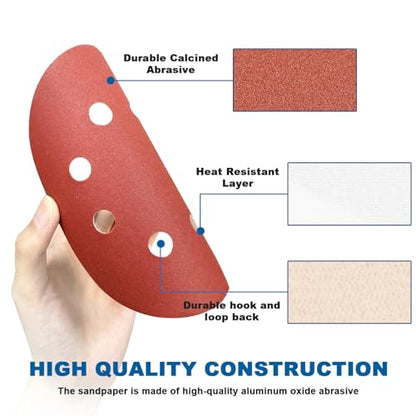 5 Inch 8 Hole Sanding Discs