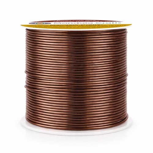 18 Gauge Brown Anodized Aluminum Craft Wire (100 Foot)