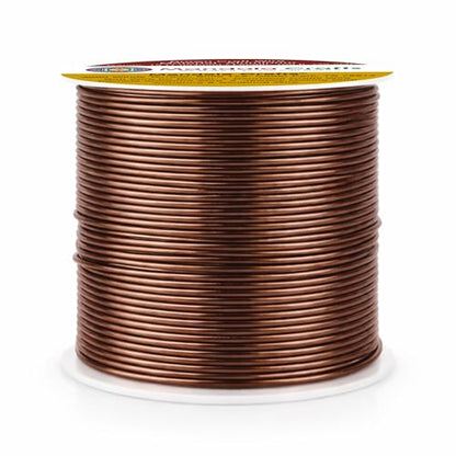 18 Gauge Brown Anodized Aluminum Craft Wire (100 Foot)