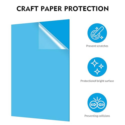 Laser Engraving Blank Blue ABS Double Color Plastic Sheet