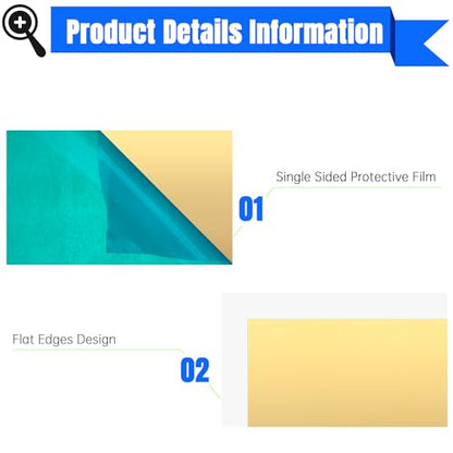 Brass Sheet 2" x 8" 2mm Thick