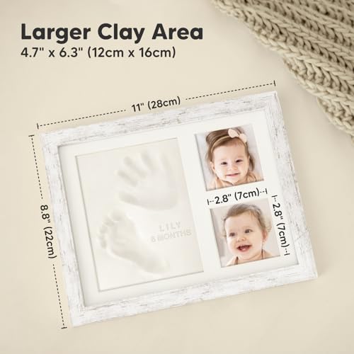 Baby Hand and Footprint Kit Quick Dry Clay Baby Footprints