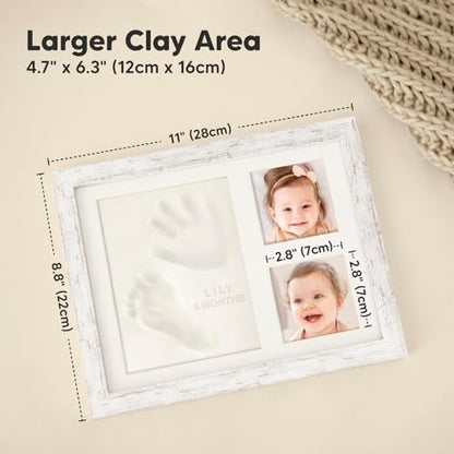 Baby Hand and Footprint Kit Quick Dry Clay Baby Footprints