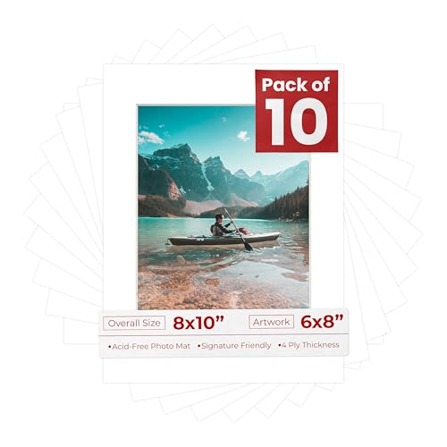 6x8 Mat for 8x10 Frame (10 Count)