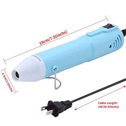 Heat gun Mini Hot Air Gun Tools Shrink Pen with Stand For DIY Embossing And Drying Paint Multi
