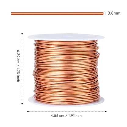 20 Gauge Craft Wire for Jewelry Making 82FT Tarnish (82 Foot)
