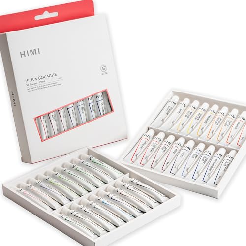 Gouache Paint Tube Set
