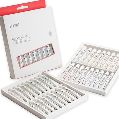 Gouache Paint Tube Set