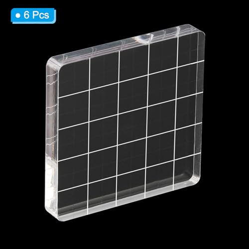 2"x2" Acrylic Stamp Block (6 Count)