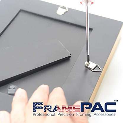 100 Pack Picture Hangers with Screws (100 Count)