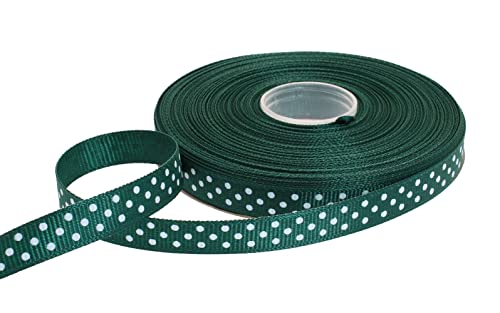 Polka Dot Grosgrain Ribbon 25 Yard Each Roll 100% Polyester
