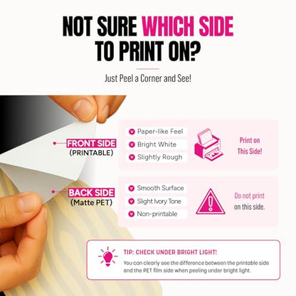 Jet Flex Premium Opaque Heat Transfer Paper for Dark Fabric