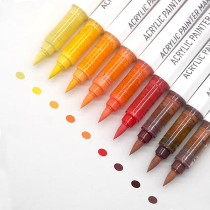 Water Based Acrylic Paint Markers (9 Count)