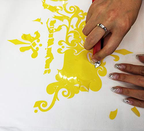 Heat Transfer Vinyl Yellow HTV Rolls (12 Foot)