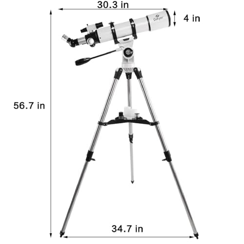 Telescope 600x90mm AZ Astronomical Refractor Telescope for Adults Astronomy