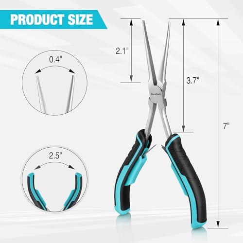 7" Long Reach Needle Nose Pliers