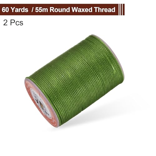 Round Leather Sewing Waxed Thread