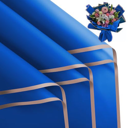 20 Sheets Flower Waterproof Wrapping Paper (20 Count)