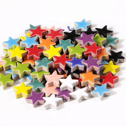 170g Ceramic Mosaic Tiles Pieces (150 Count)