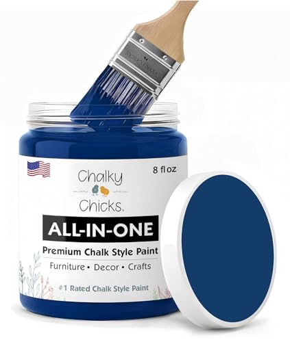 DC Blue 8 Fl Oz Chalk Paint for Furniture All in One