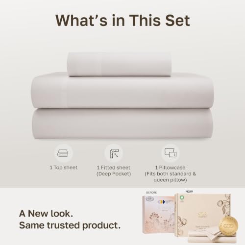 Organic Cotton Twin Size Bed Sheets
