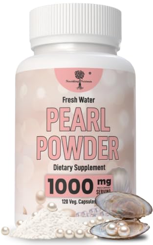 Freshwater Pearl Powder Supplement for Skin (120 Count)