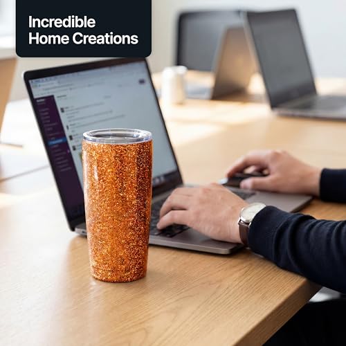 Craft Glitter Shaker Copper 130g Fine (3.8 Ounce)