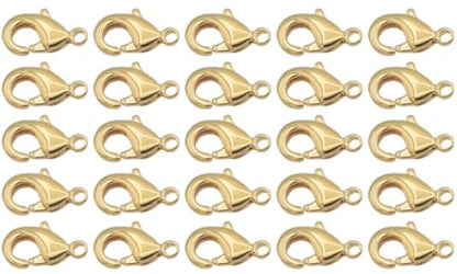 Gold Filled Alternative Findings 18K Lobster Clasps (25 Count)